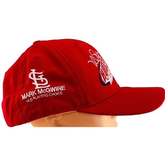 New Era Mark McGwire Home Run Record 62 Hat Cap Snapback Med-Large Made in USA - Picture 2 of 5